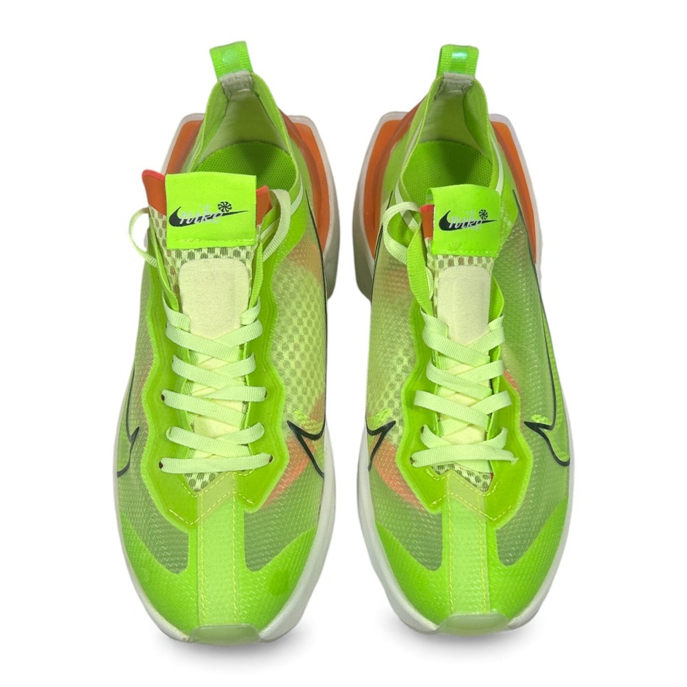 Nike Zoom Double Stacked Neon Green Women's Running Shoes Size 6.5 - Picture 2 of 5